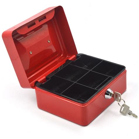 light metal lock box|small metal lockable storage boxes.